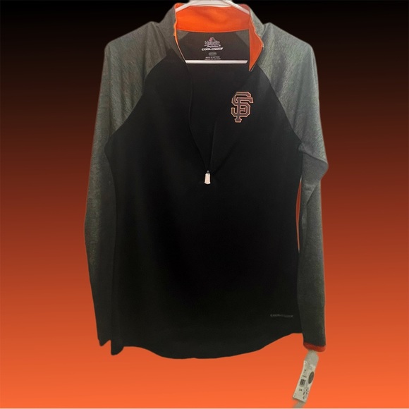 (NWT) MAJESTIC-SF Giants Cool Base jacket - Picture 2 of 6